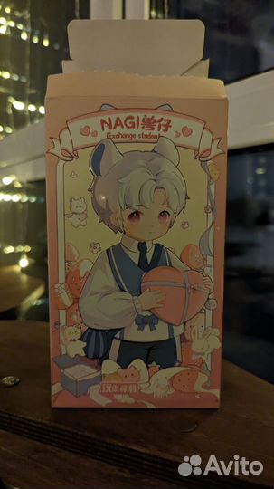 Nagi blind box, Бжд малышка 1/12, медвежонок