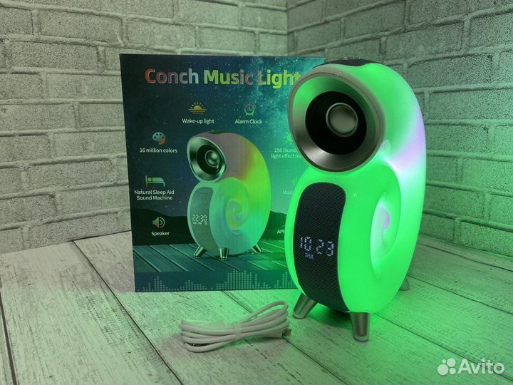 Лампа-колонка 4 в 1 Улитка