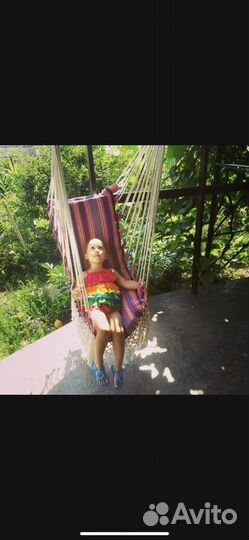 Подвесное кресло-гамак из Доминикана