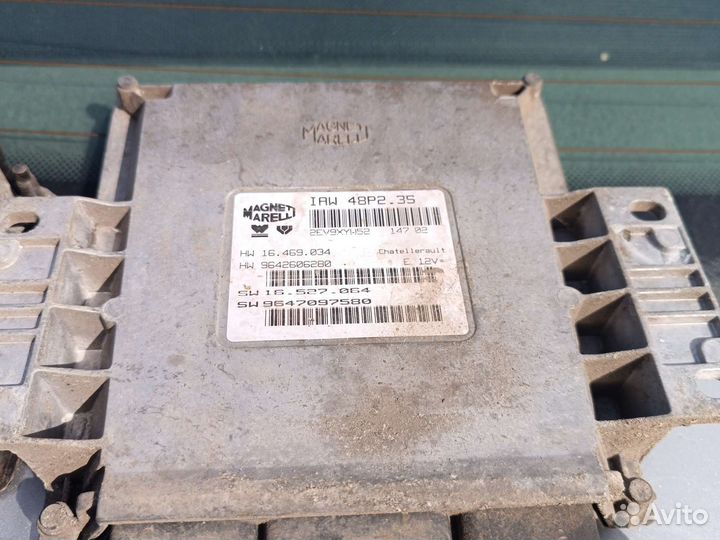 Комплект эбу Пежо 406 Peugeot 406