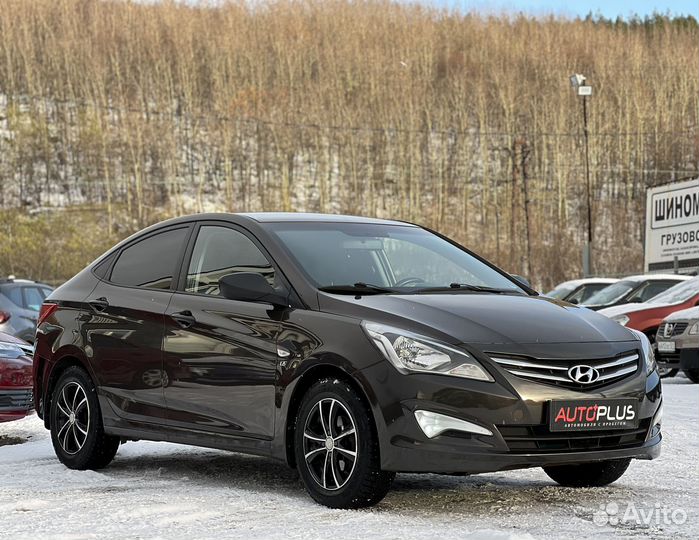 Hyundai Solaris 1.6 МТ, 2015, 95 500 км