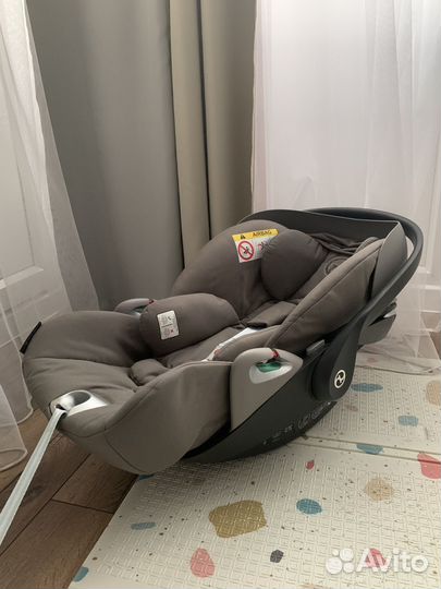 Автолюлька cybex cloud z2 i-size + адаптеры