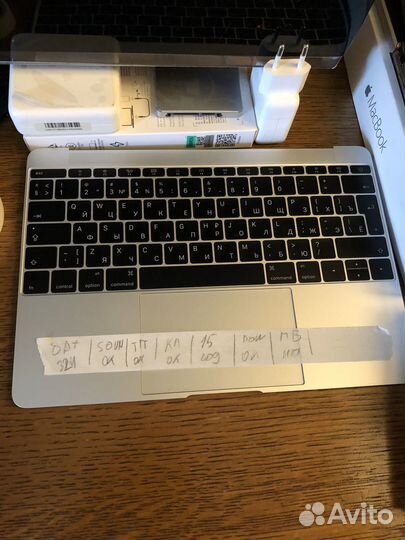 Клавиатура для Macbook 12 A1534 Retina