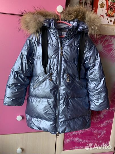 Пуховик зимний 98-104