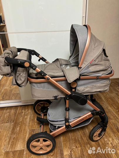 Коляска для новорожденных 2в1