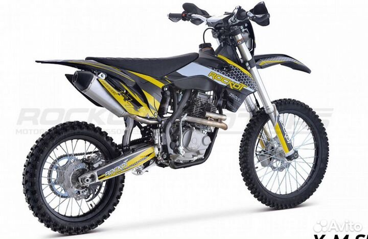 Мотоцикл кроссовый rockot R7 hornet tumen