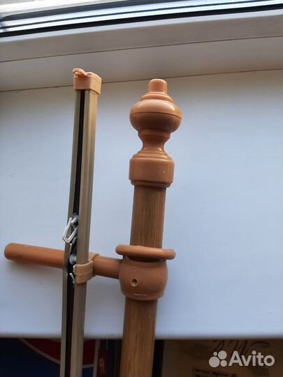 Гардина (Карниз ) для штор двухрядный 2.82 м