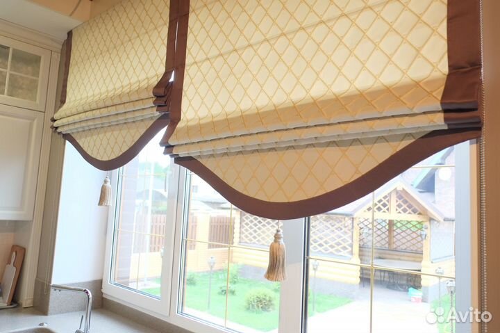 Пошив штор на заказ. Выезд и консультация дизайнер