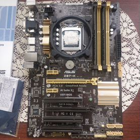 Asus Z87-K + озу 8 Gb + Intel core i5 4670