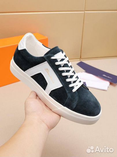 Кеды Santoni Серые