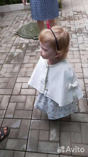 Балеро накидка 2-3года