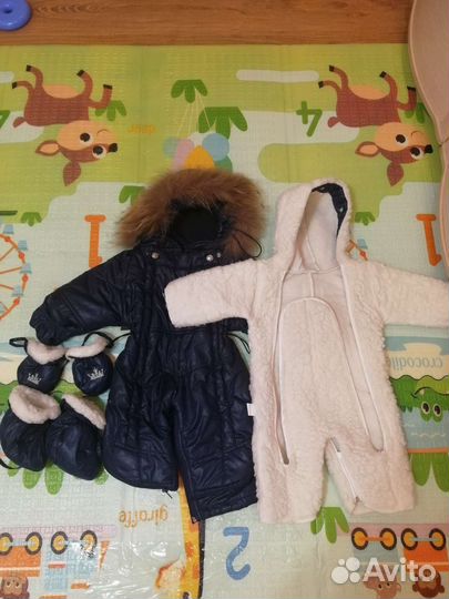 Детский комбинезон зима, демисезон