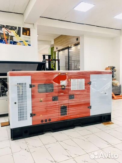 Дизельный генератор 80 квт (в кожухе)