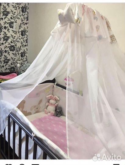 Бортики в кроватку