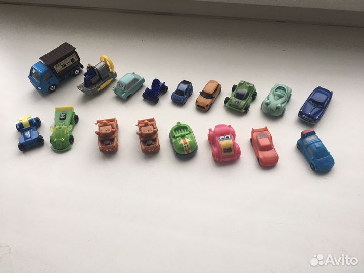 Машинки из киндера
