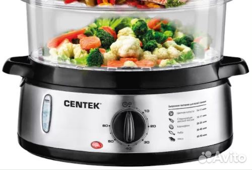 Пароварка Centek CT-1457 9 литров