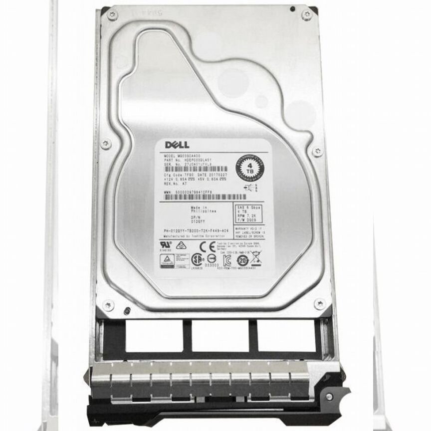 [12GYY] Жесткий Диск Dell 4tb Sas 3,5" Hdd 12gyy