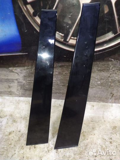 Наружные накладки окна левых дверей Mercedes W211