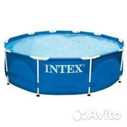 Каркасный бассейн intex