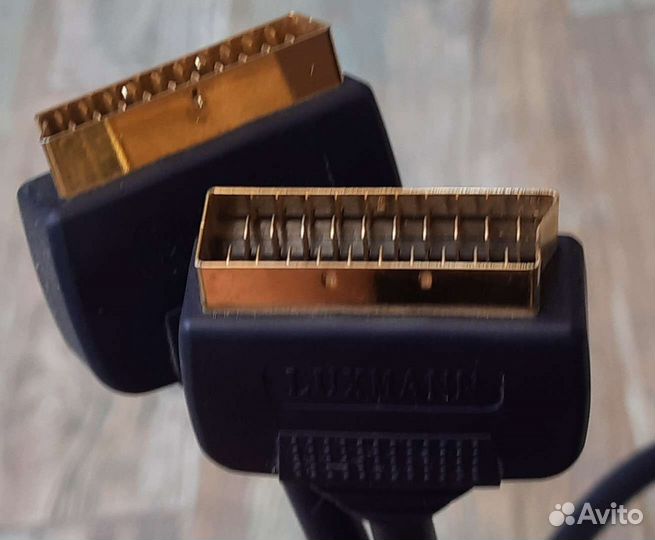 Кабель scart-scart 1 метр бу Luxmann