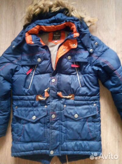 Пуховик женский длинный