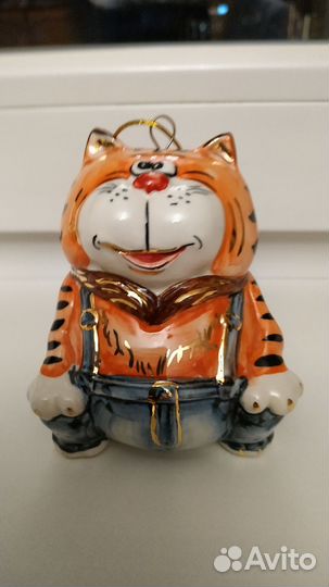 Елочные игрушки, фарфор