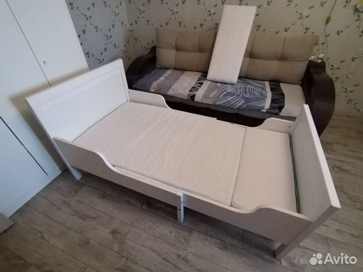 Детская кроватка трансформер IKEA Сундвик(Sundvik)