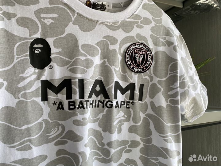 Футболка bape x inter miami