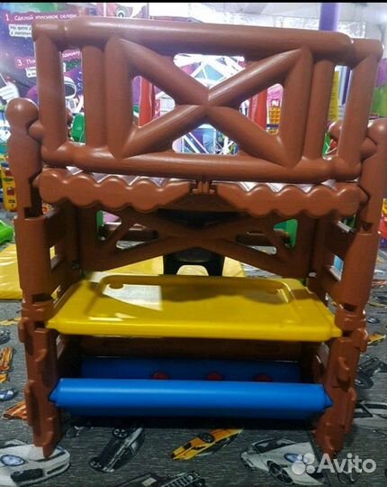 Горка крепкий пластик