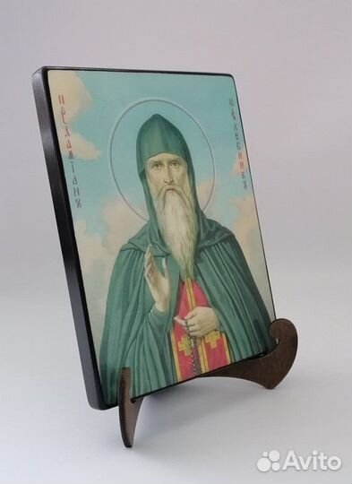 Дамиан Печерский, Целебник, 15x20x1,8 см, арт Б037