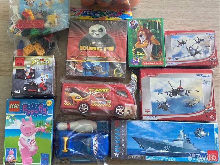 Новые цена за 10 игрушек