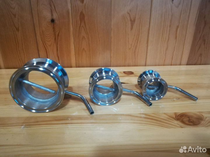 Узел отбора по жидкости стаканного типа