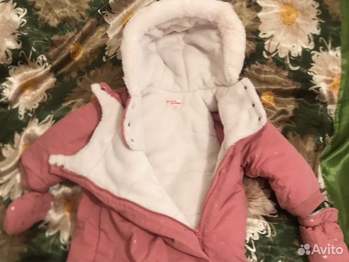 Зимний комбинезон для девочки