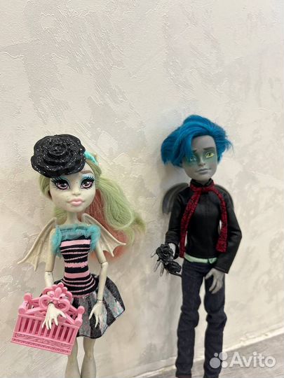Набор кукол Монстер хай(Гаррот дю Рок и Рошель)