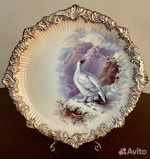 Тарелки антикварные. До 1892 г. Англия