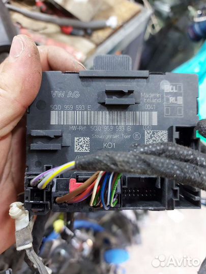 Компоненты бесключевого доступа Kessy Audi A3 8V