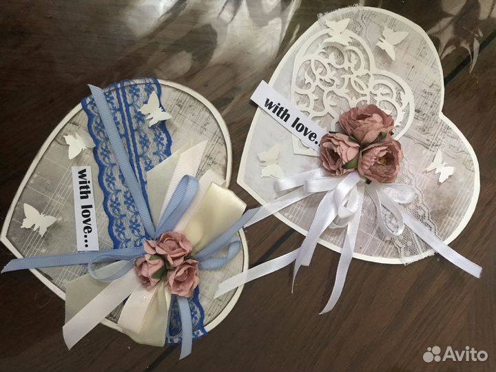 Оригинальные открытки русной работы