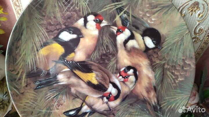 Тарелка Рандеву щеглов, Seltmann Weiden, Германия