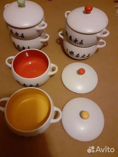 Горшочки,формы для запекания(жаркого)