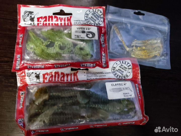 Силиконовые приманки для спиннинга