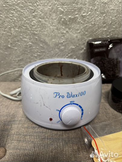 Воскоплав с воском и шпателями