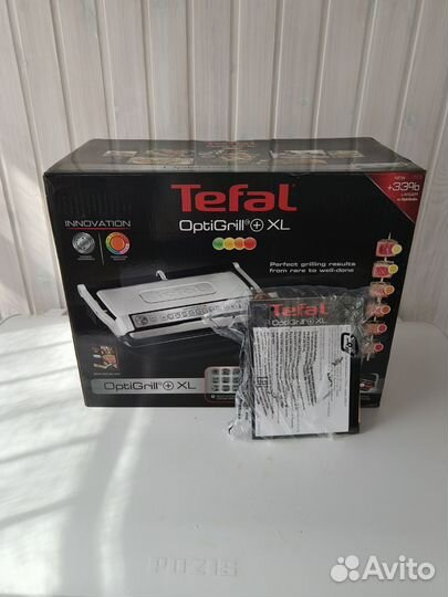 Гриль Tefal Optigrill+ XL GC722D34