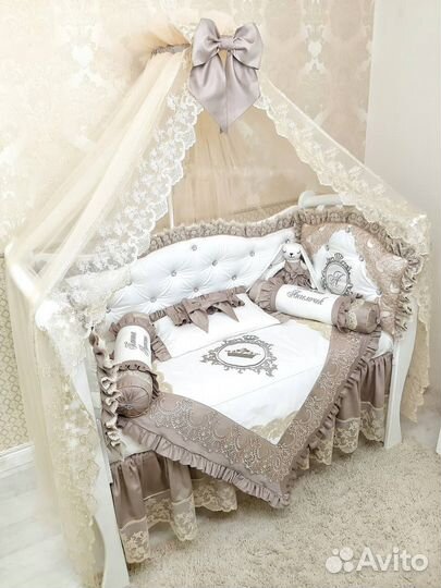 Бортики в кроватку