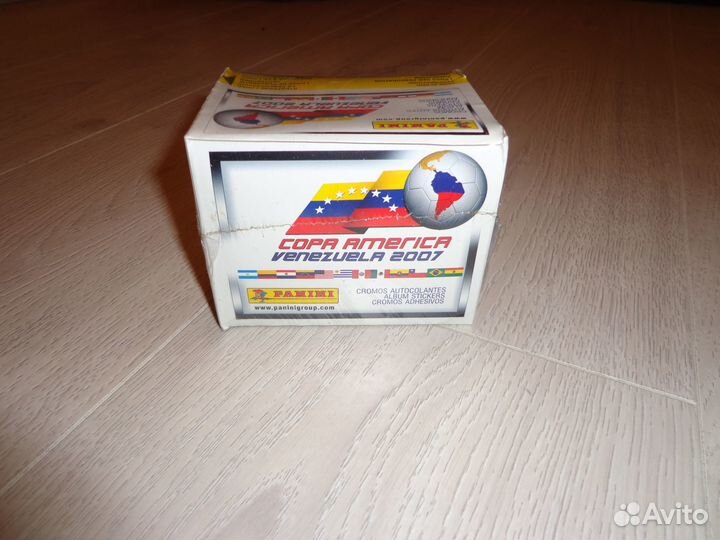 Блок наклеек panini Кубок Америки 2007