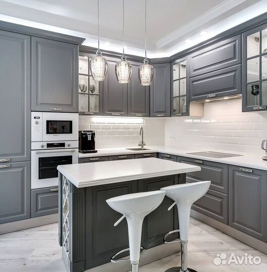 Кухонный гарнитур скандинавия на заказ