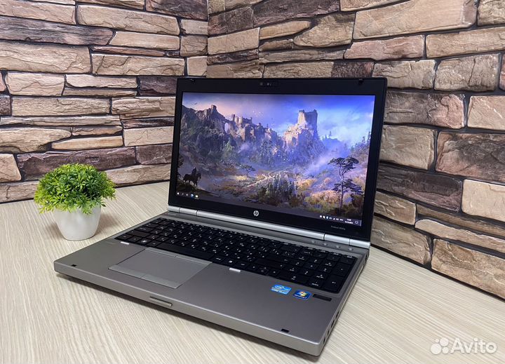 Мощный офисный ноутбук HP i5/8gb/SSD