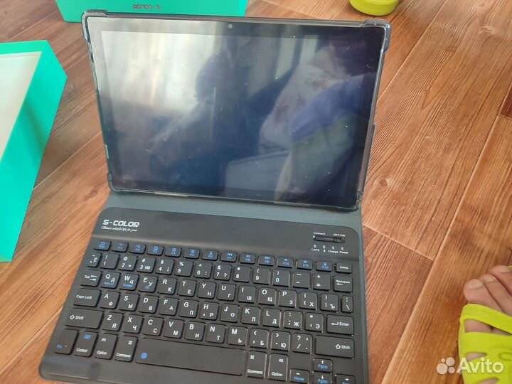 Планшет с клавиатурой и мышью андроид s-color gt40