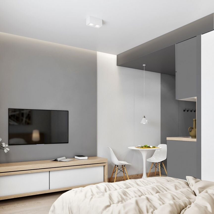 1-к. апартаменты, 24,9 м², 8/13 эт.