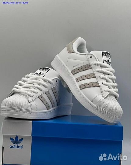 Кроссовки Adidas Superstar женские (Арт.59408)