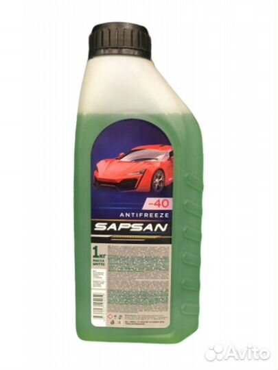 Антифриз зелёный 